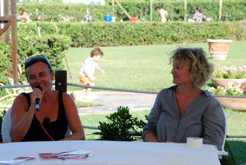Laura lombardi, una stima reciproca, introduce il mio libro.