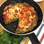 frittata di ciuffi di carotepn
