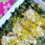 pollo gustoso con asparagi