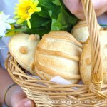 uova di pasta brisè ripiene di patate e piselli uova di pasta brisè ripiene di patate e piselli
